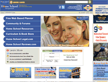 Tablet Screenshot of home-school-inc.com